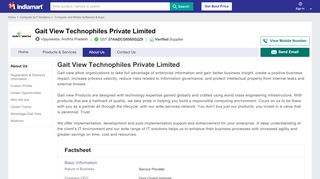 
                            6. Gait View Technophiles Private Limited - Service Provider ...