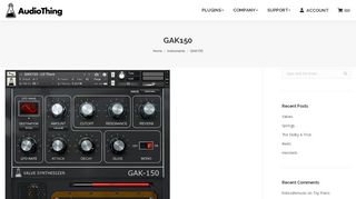 
                            2. GAK150 - AudioThing