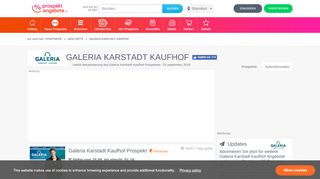 
                            8. Galeria Karstadt Kaufhof Prospekt - Alle Angebote aus den ...