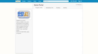 
                            1. Game Portal - Scratch Studio