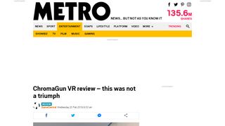 
                            8. Game review: ChromaGun VR desperately wants to be Portal 3 | Metro ...