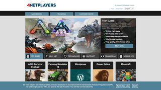 
                            4. Game server and Teamspeak server rental - 4netplayers.com