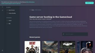 
                            2. Game server hosting in the Gamecloud // Game server by g-portal.com