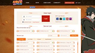 
                            3. Game Server Login and Signup, Naruto Online …