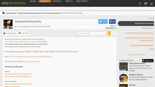 
                            2. [Game|Port] Portal (PC) | Android Development and Hacking - XDA ...
