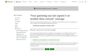 
                            4. Gamertag Was Last Signed In on Xbox Another Console ...