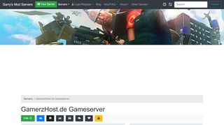 
                            9. GamerzHost.de Gameserver | Garry's Mod server