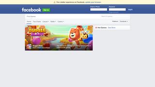 
                            4. Games - Facebook