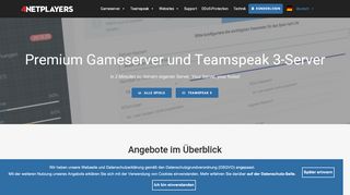 
                            5. Gameserver und TeamSpeak 3 Server mieten