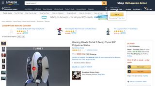 
                            8. Gaming Heads Portal 2 Sentry Turret 20 ... - Amazon.com