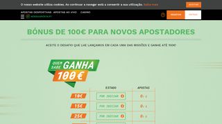 
                            7. Ganha 100 | Apostas Desportivas | Nossa Aposta