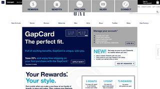 
                            8. Gap Credit Card | Gap