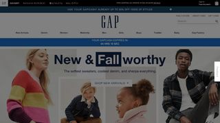 
                            1. gap.com - Shop Gap for Casual Women's, Men's, …