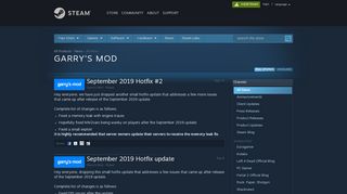 
                            8. Garry's Mod - News - All News