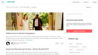 
                            8. Gastgeben - Airbnb Community