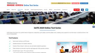 
                            7. GATE 2020 Online Test Series for CE, ME, EE, ECE, CSE, IN, PI