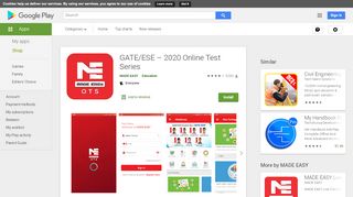 
                            6. GATE/ESE – 2020 Online Test Series - Apps on Google Play