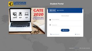 
                            2. GATEFORUM Online Registration | Student Portal