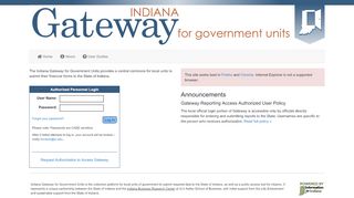 
                            10. Gateway Login - Indiana Gateway