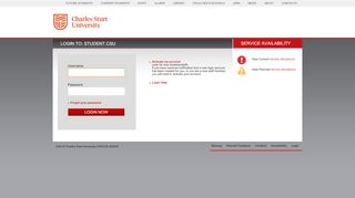 
                            5. Gateway to CSU | Charles Sturt University - Stale Request