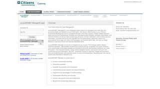 
                            2. gateway.citizenscommercialbanking.com