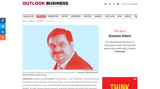 
                            8. Gautam Adani | Outlook Business