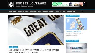 
                            9. GB Lions | Great Britain U19 open event sign up now available ...