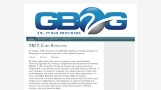 
                            2. GB2G Core Services