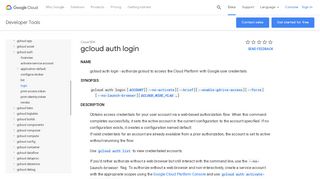 
                            8. gcloud auth login | Cloud SDK | Google Cloud