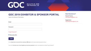 
                            4. gdc 2019 exhibitor & sponsor portal