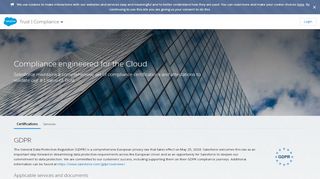 
                            9. GDPR | Salesforce Compliance