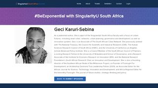 
                            8. Geci Karuri-Sebina - SingularityU South Africa Summit 2019