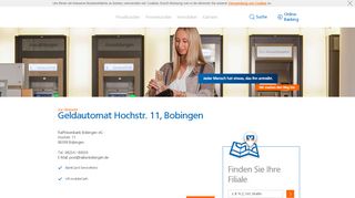 
                            8. Geldautomat Raiffeisenbank Bobingen eG,Hochstr. 11 ...