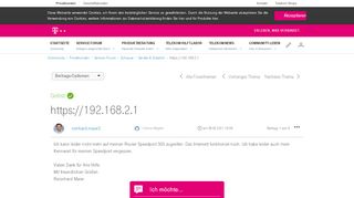 
                            8. Gelöst: https://192.168.2.1 | Telekom hilft Community