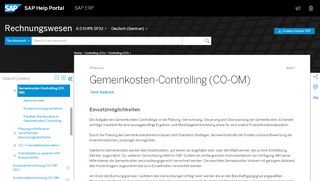 
                            7. Gemeinkosten-Controlling (CO-OM) - SAP Help Portal