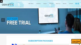 
                            8. Gen IPTV - The Biggest IPTV Service Provider in the World