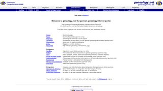 
                            6. genealogy.net - the german genealogy network - CompGen