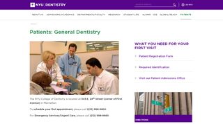 
                            9. General Dentistry - NYU College of Dentistry