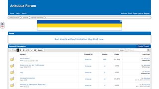 
                            2. General Discussion | AnkuLua Forum