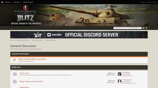 
                            8. General Discussion - World of Tanks Blitz official forum