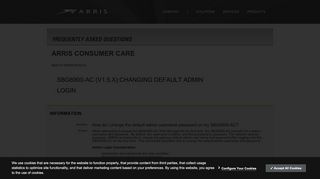 
                            4. General FAQs: SBG6900-AC (v1.5.x):Changing Default Admin ...