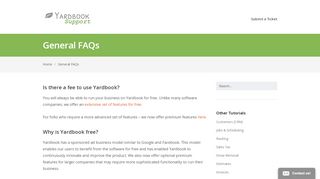 
                            9. General FAQs – Yardbook Tutorials