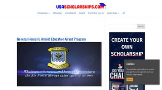 
                            7. General Henry H. Arnold Education Grant Program - USAScholarships ...