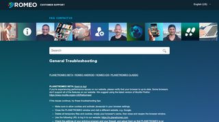 
                            10. General Troubleshooting – PlanetRomeo Support