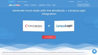 
                            7. Generate more leads with the Mindbody + Campus Login ...