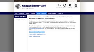 
                            8. Genesis Parent Portal / Genesis Parent Portal - Manasquan Public ...