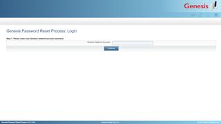 
                            4. Genesis Password Reset Process: Genesis Password Reset ...