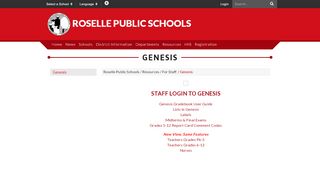 
                            1. Genesis - Roselle Public Schools