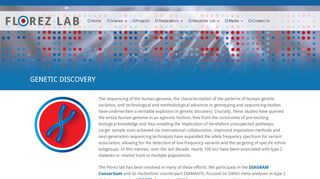 
                            8. Genetic Discovery - Florez Lab