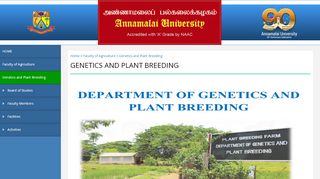 
                            6. Genetics and Plant Breeding - Annamalai University